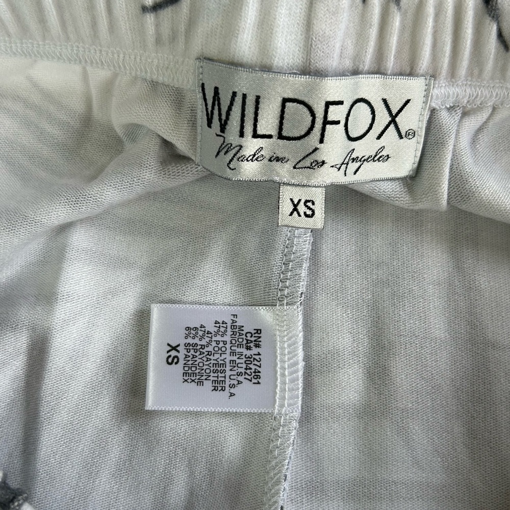 Wildfox Set Ombre Bahama Print V- Neck Sweatpants & Jogger Pants - Picture 14 of 16